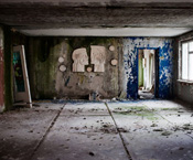 Guillaume Herbaut // Nine Floors in Prypiat guillaume herbaut, 2011, nine floors, prypiat, la zone, the zone, chernobyl, tchernobyl, ukraine, symbol, deserted, loot, steal, abandon, abandoned