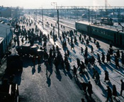 Gerd Ludwig // Transsiberian Railroad gerd ludwig, transsiberian railroad, ural mountains, train, transportation, industry, ussr, soviet union