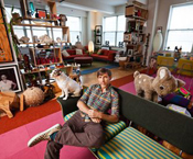 Lauren Greenfield // Favorite Spaces Lauren Greenfield eight personalities favorite eclectic homes Will.I.Am Annie Leonard Todd Oldham