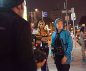 Lauren Greenfield // Teen Paparrazzi kids Austin Visschedyk 16 photographing celebrities