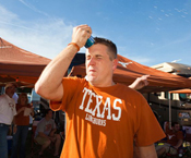 Lauren Greenfield // UT Football tailgater Austin Texas Rose Bowl Pasadena California